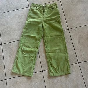 bdg green corduroy pants